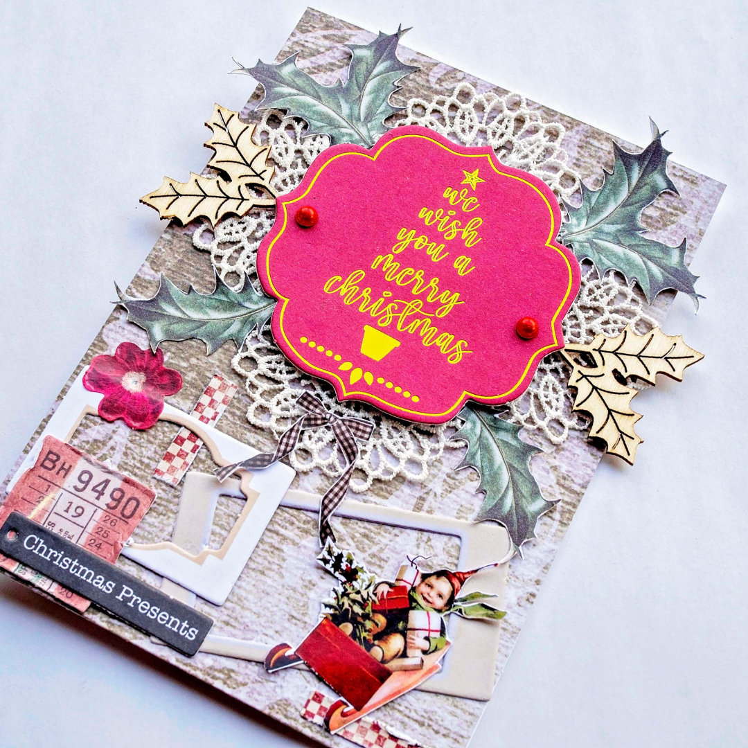 Merry Christmas + Bonus Card - Lisa Amiet