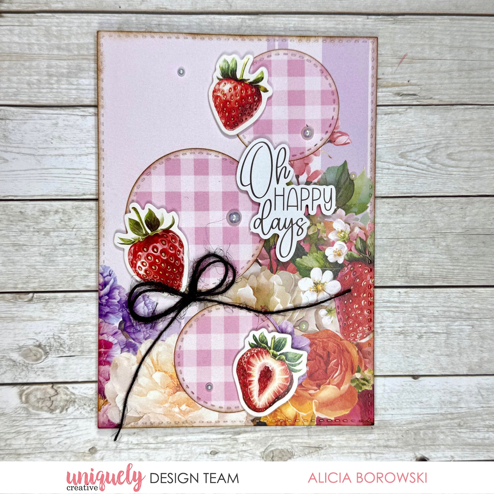 HAPPY DAYS CARD + BONUS CARD - ALICIA BOROWSKI