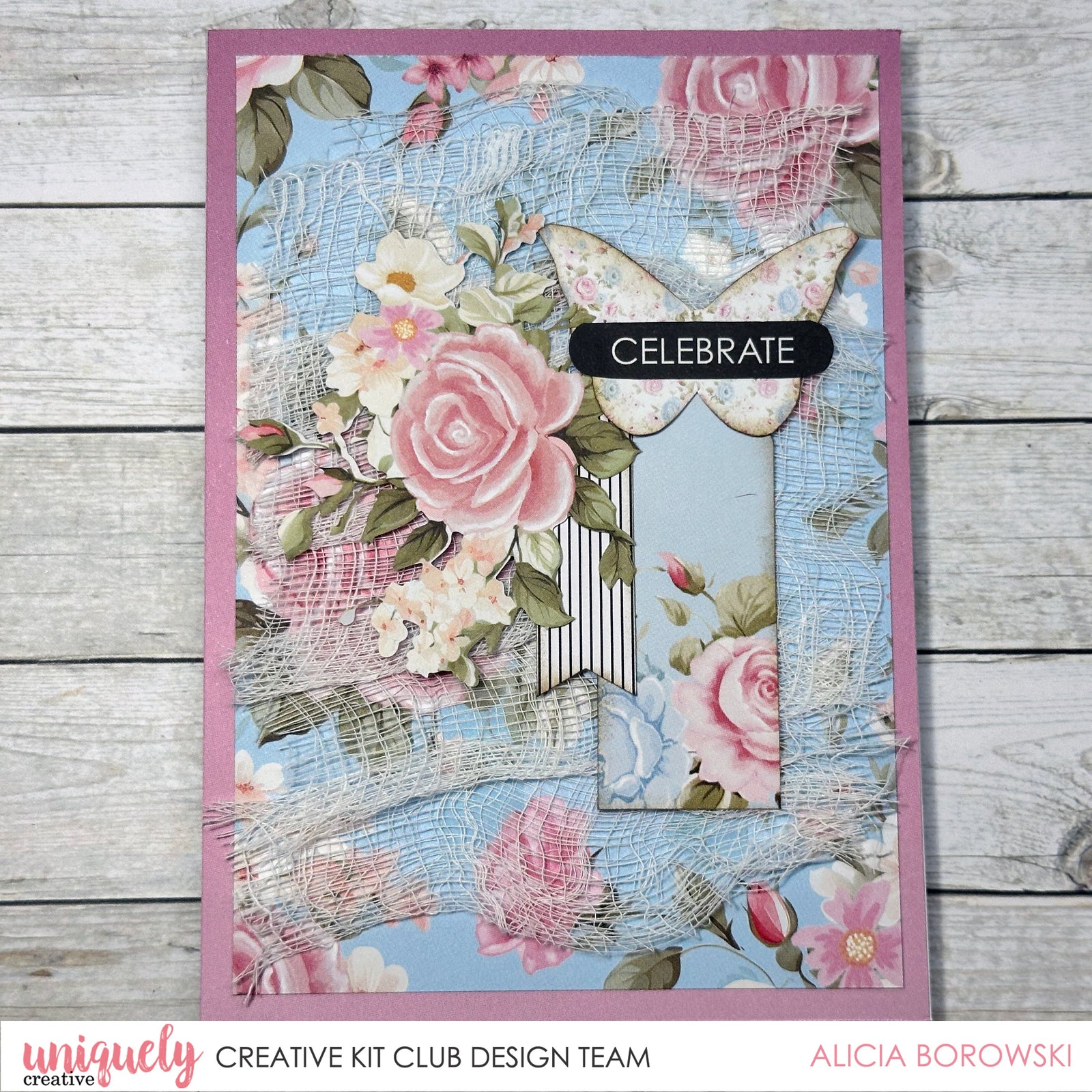 CELEBRATE CARD - ALICIA BOROWSKI
