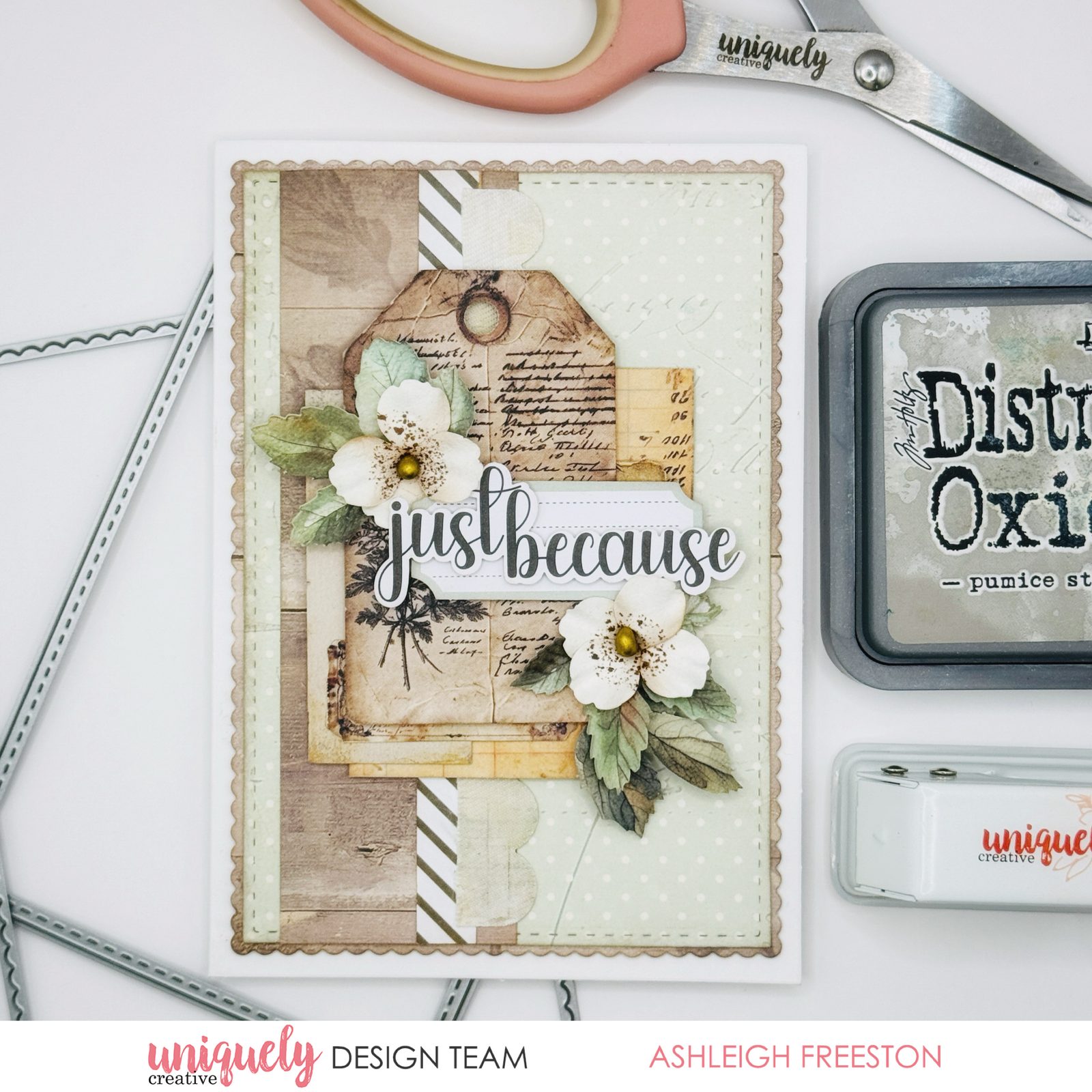 JUST BECAUSE CARD - ASHLEIGH FREESTON