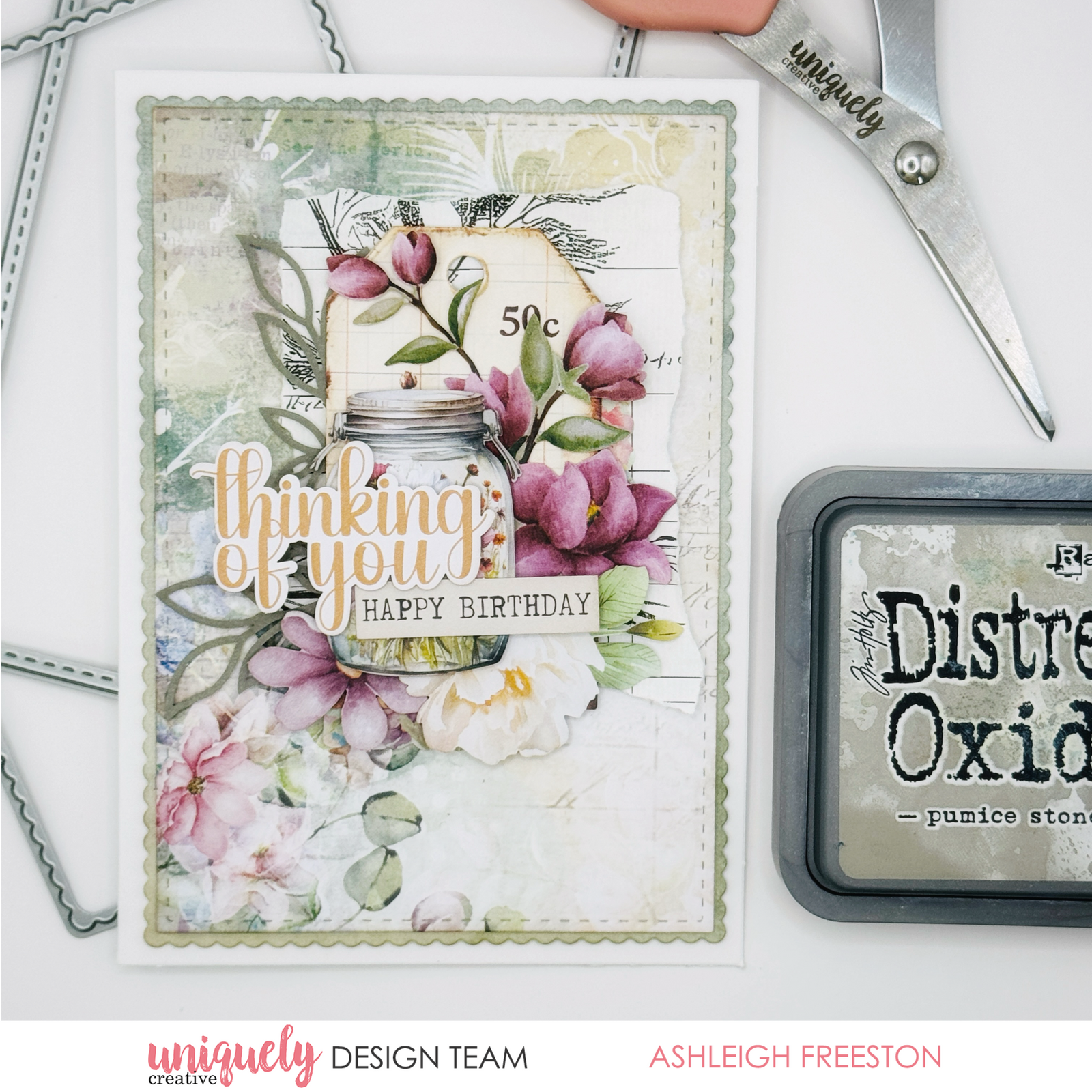 THINKING OF YOU CARD - ASHLEIGH FREESTON