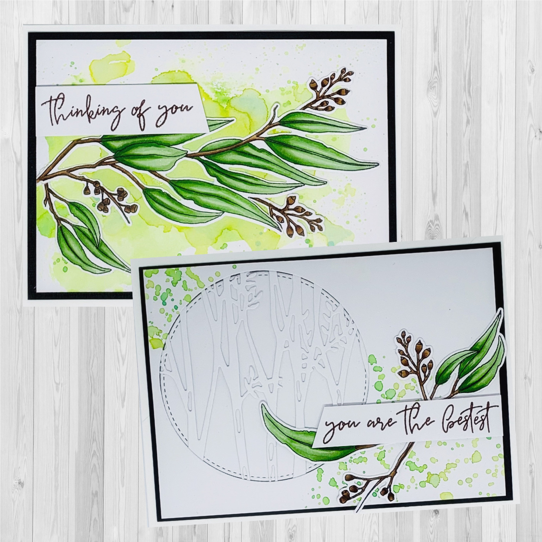 Eucalyptus Branch Cards - Ashlee Freeston
