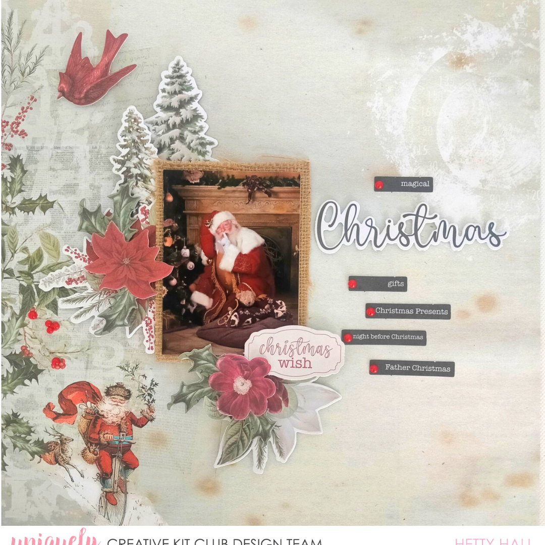 Christmas Wish Tutorial - Hetty Hall