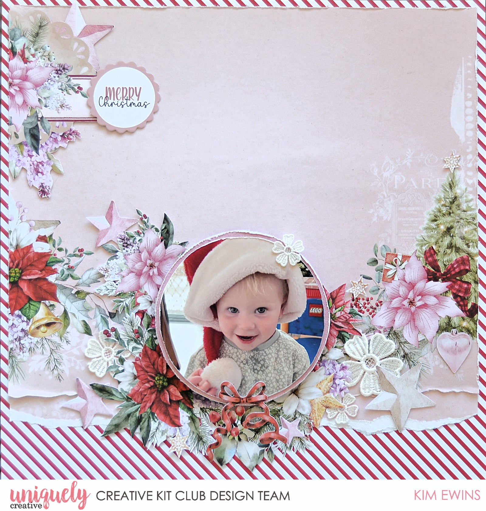 Merry Christmas Tutorial - Kim Ewins