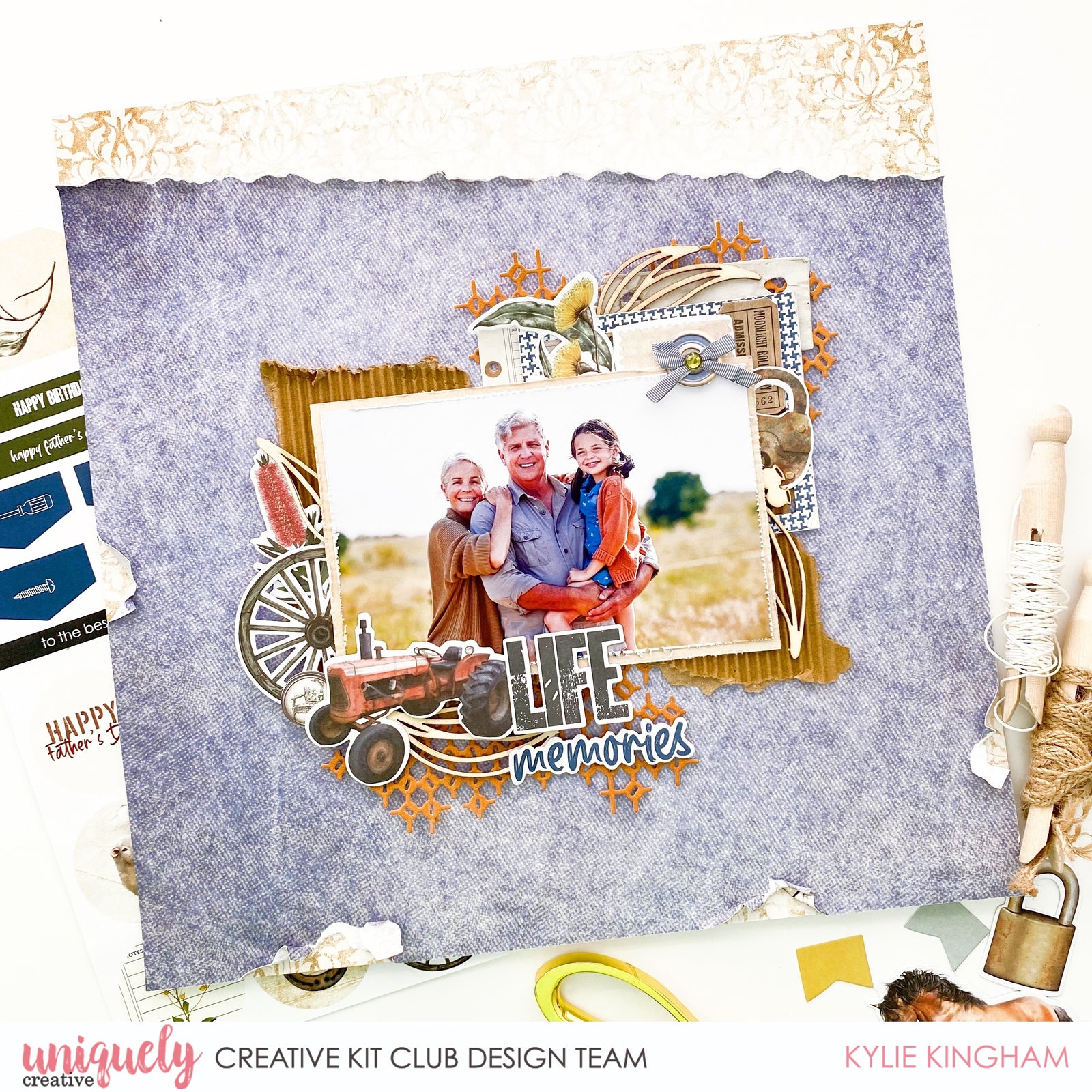 Life Memories Tutorial - Kylie Kingham