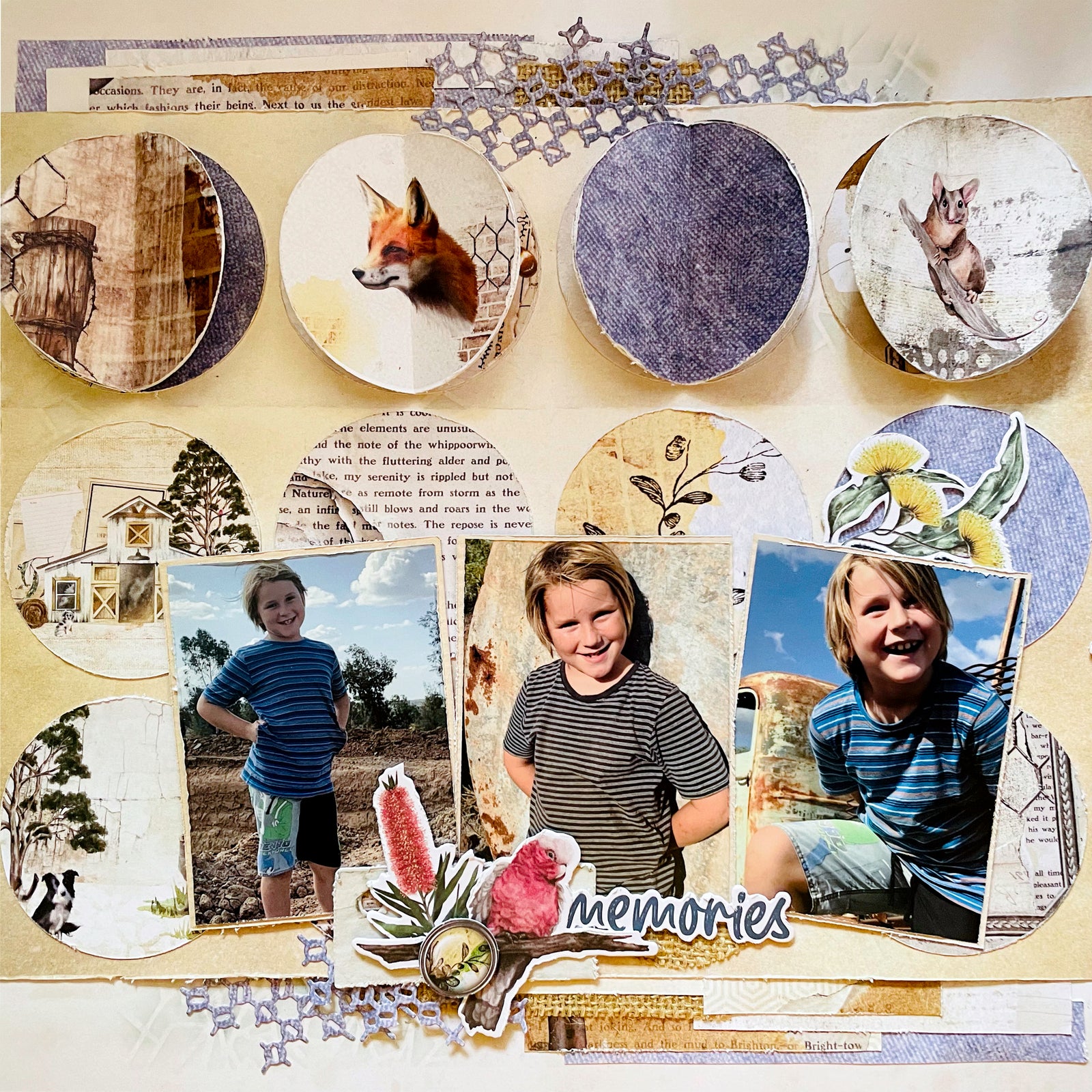 Memories Tutorial - Toni Herron