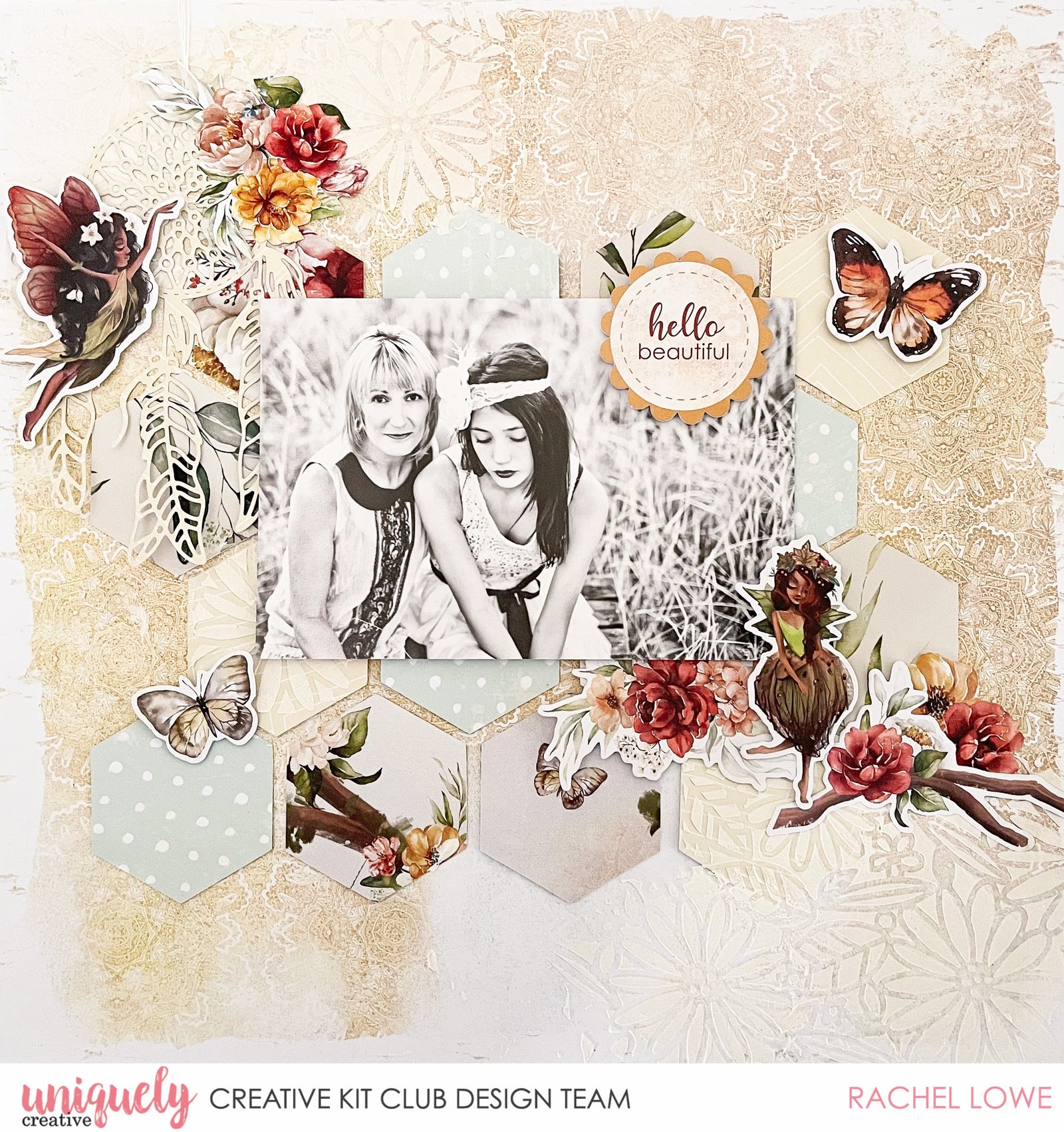 Hello Beautiful Tutorial - Rachel Lowe