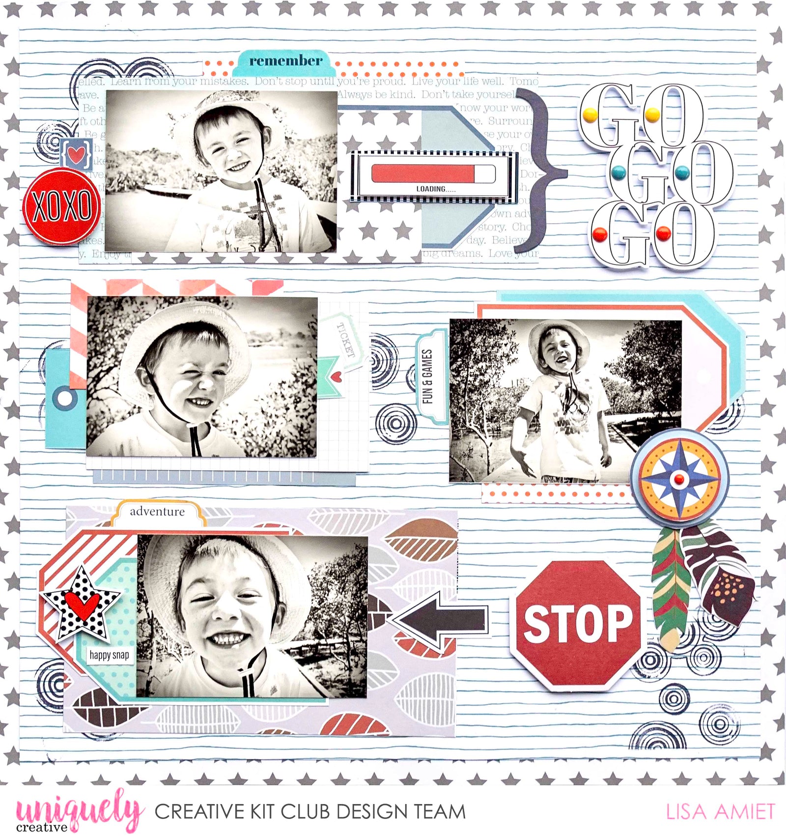 Go Go Go Tutorial - Lisa Amiet