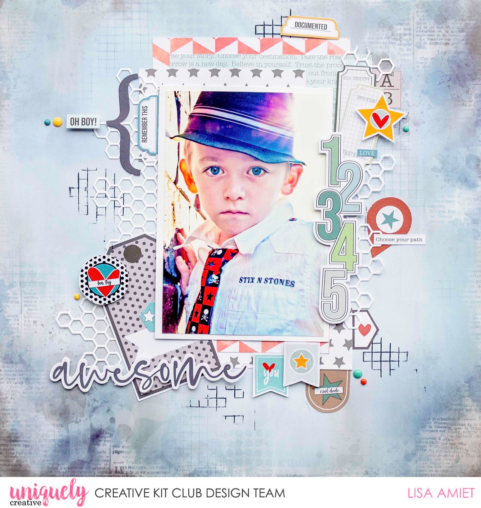 Awesome Layout - Lisa Amiet