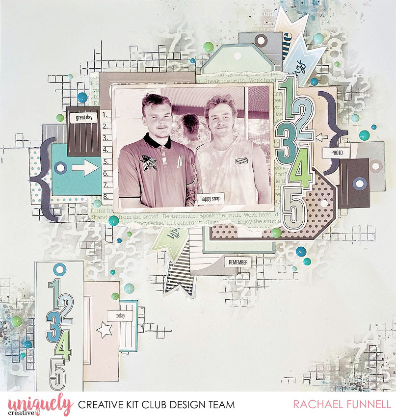 Happy Snap Layout - Rachel Funnell