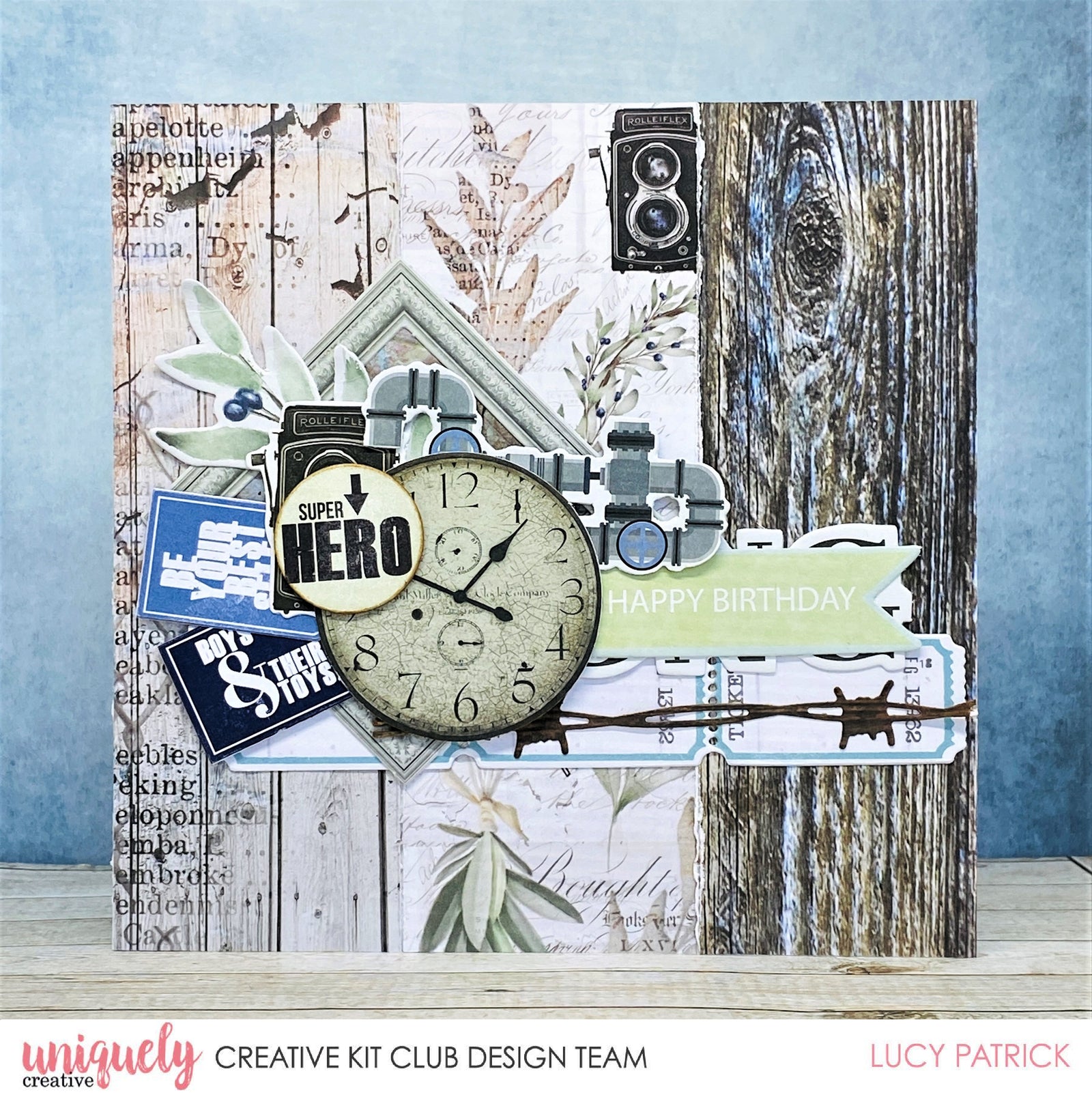 Super Hero Birthday - Lucy Patrick