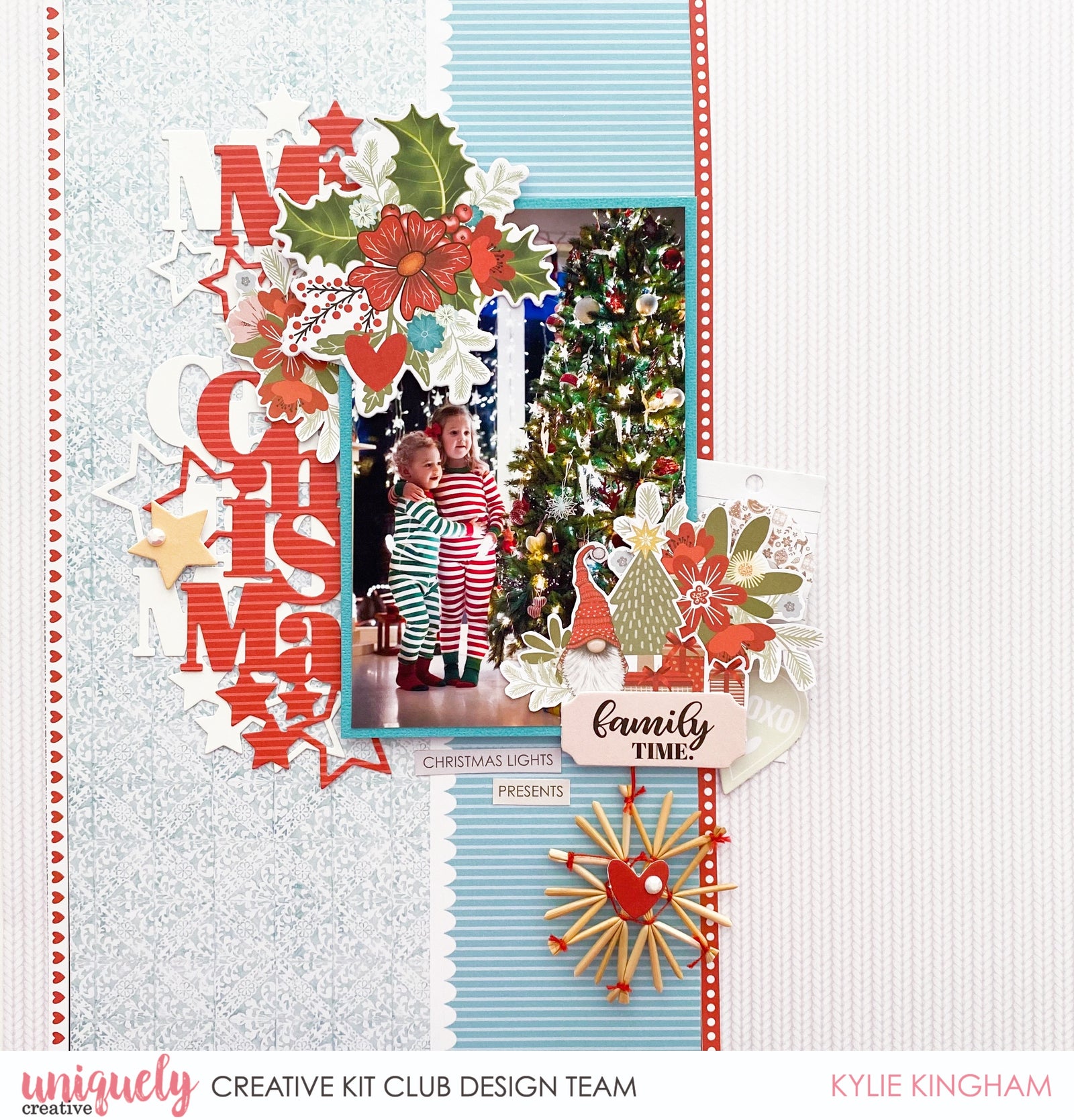 Family Time Layout - Kylie Kingham