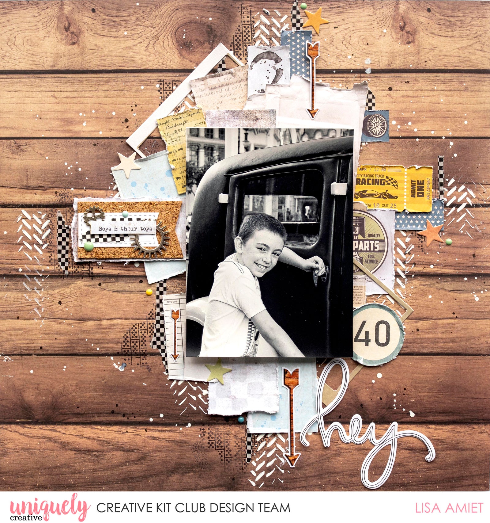 Hey Layout - Lisa Amiet