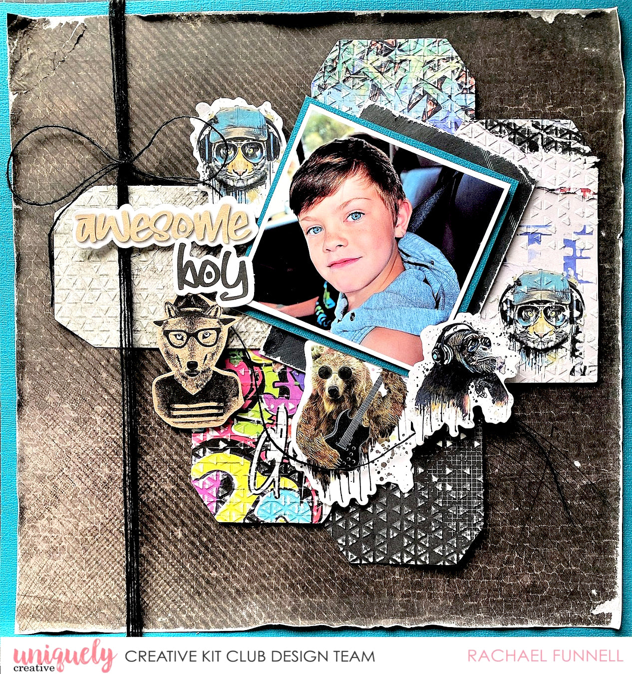 Awesome Boy Tutorial - Rachel Funnell