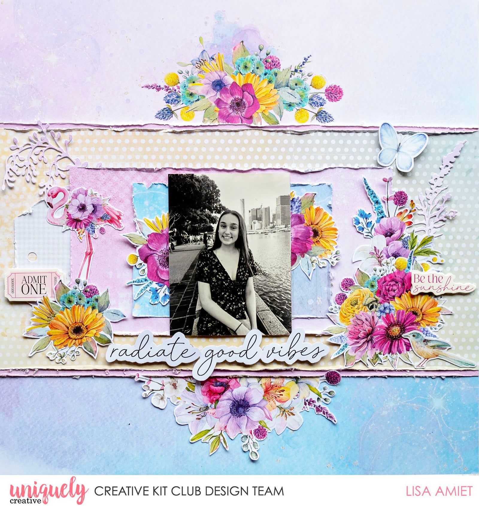Radiate Good Vibes Tutorial - Lisa Amiet