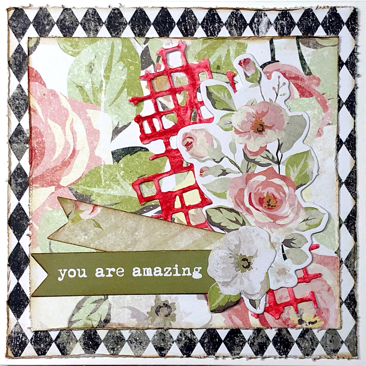 You Are Amazing Tutorial + Bonus Card - Alicia Borowski