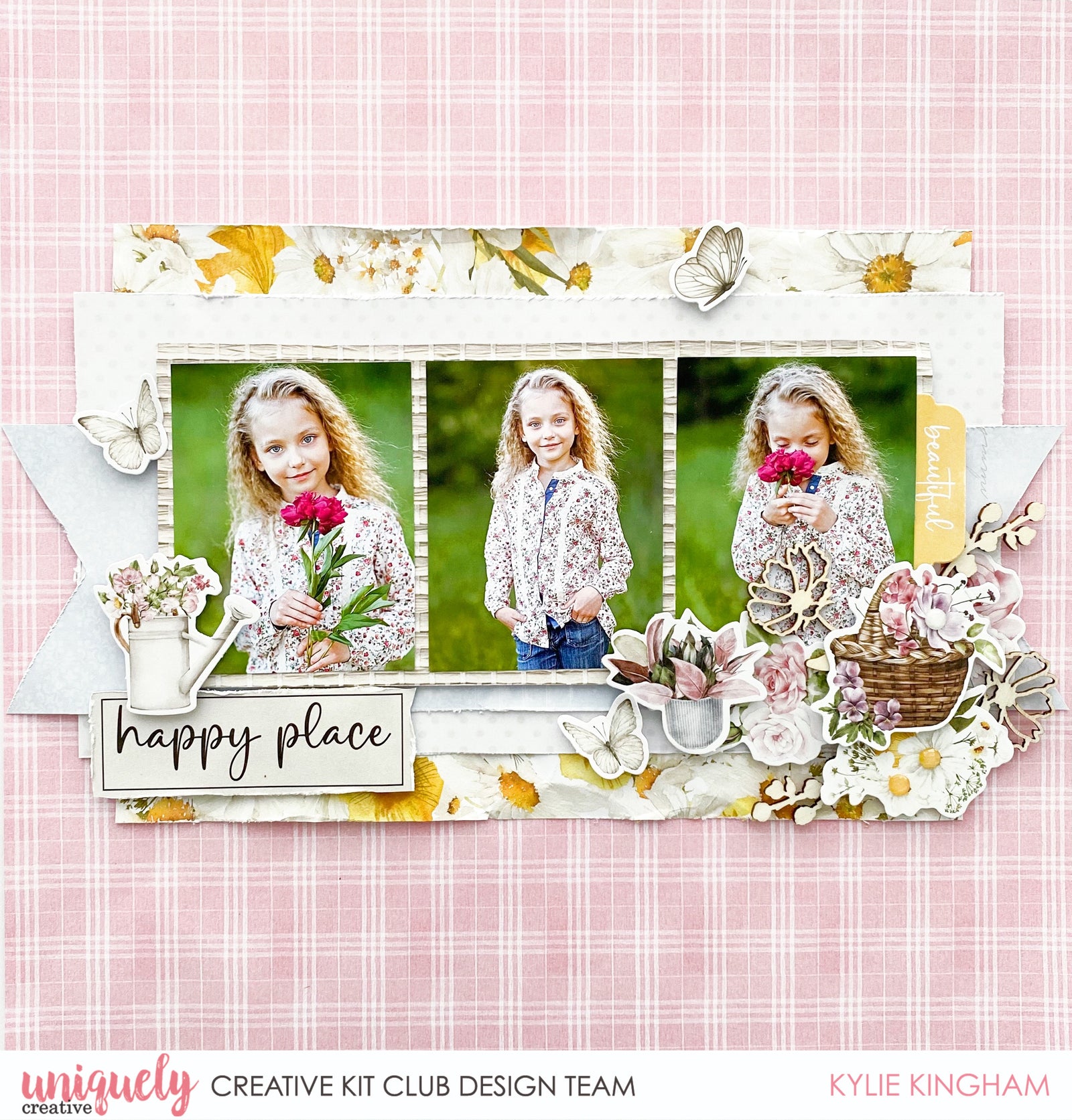 Happy Place Layout - Kylie Kingham