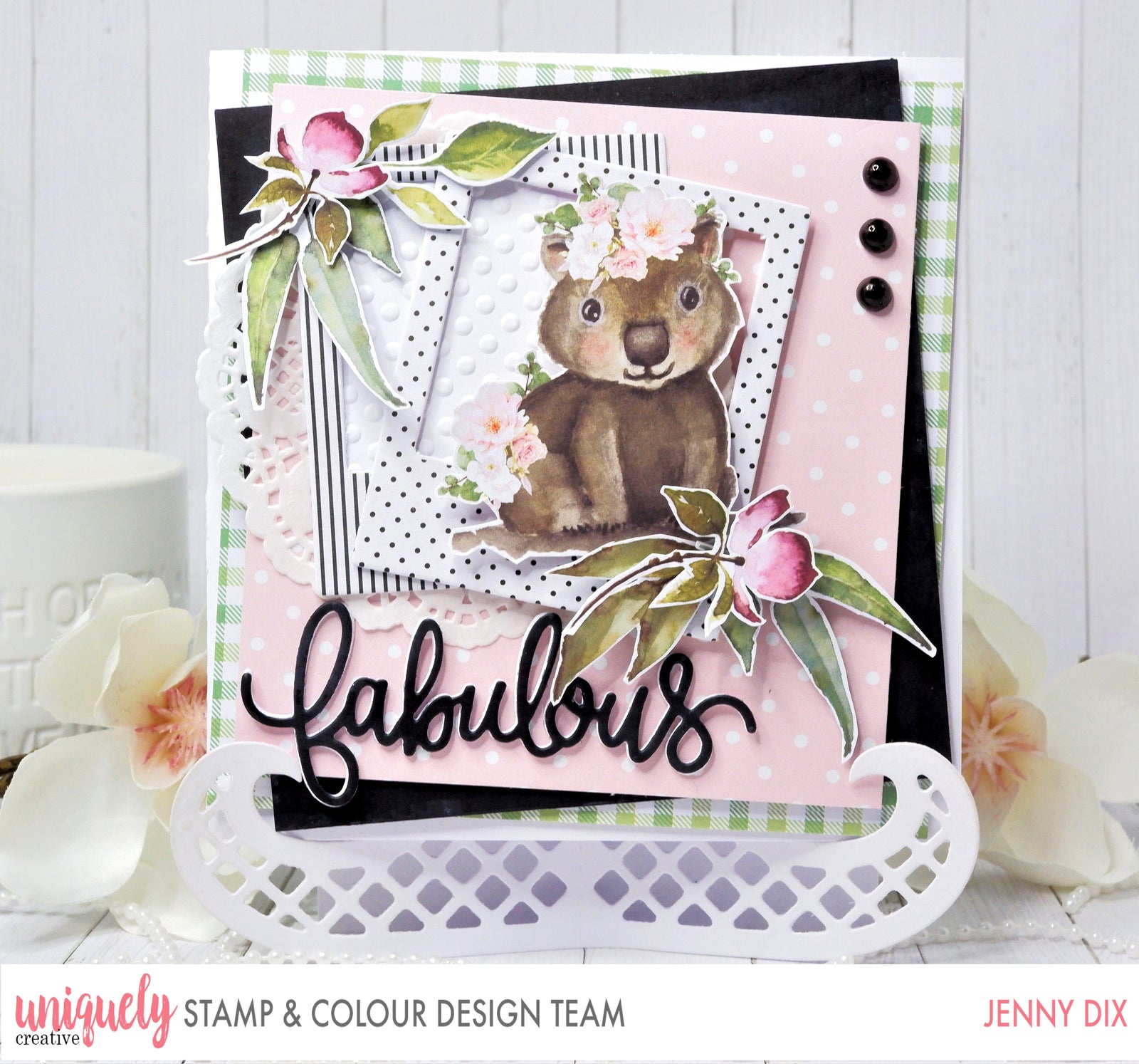 Wombats & Gum Leaves - Jenny Dix