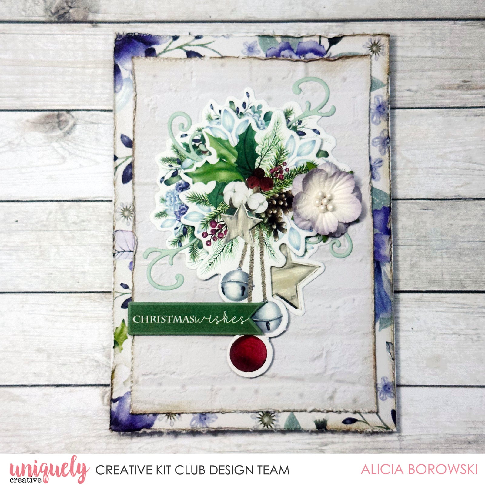 Christmas Wishes Card - Alicia Borowski