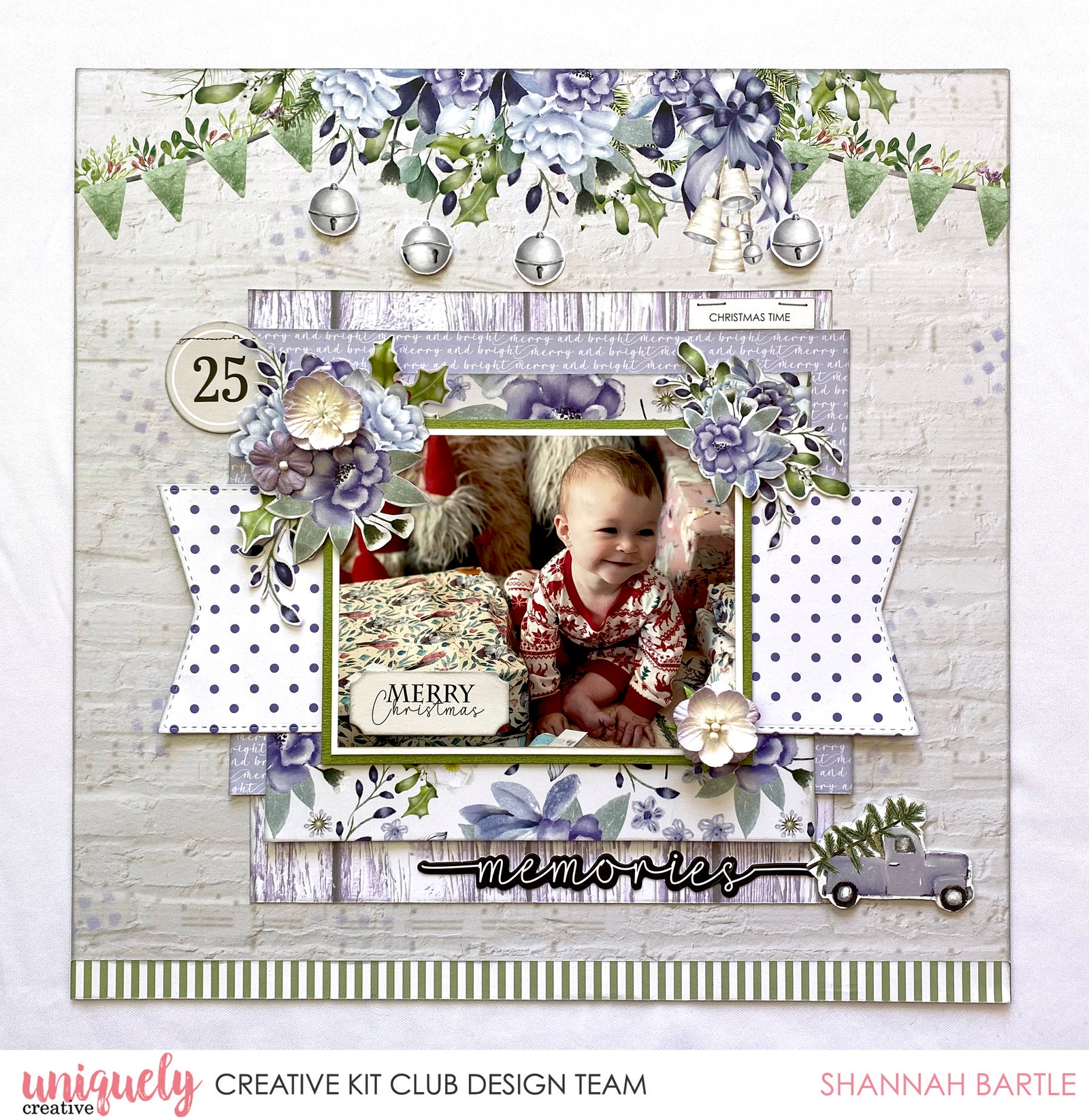 Christmas Time Memories Tutorial - Shannah Bartle