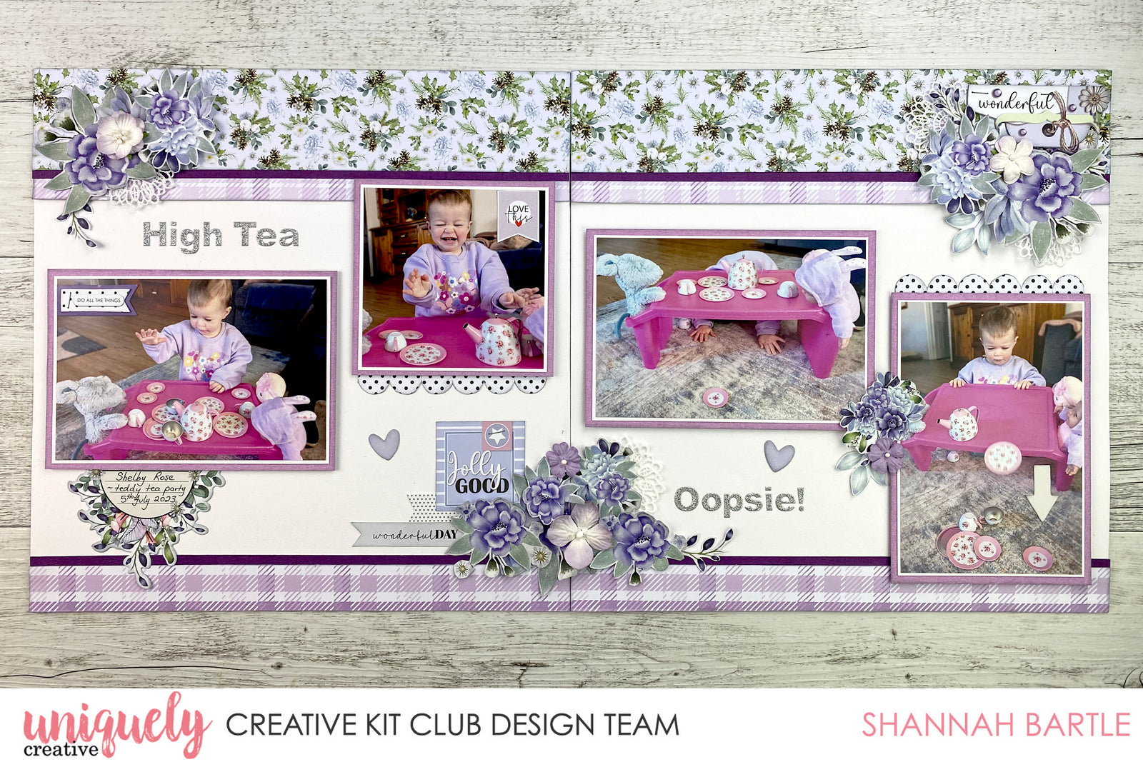 Inspirational Double Page Layout - Shannah Bartle