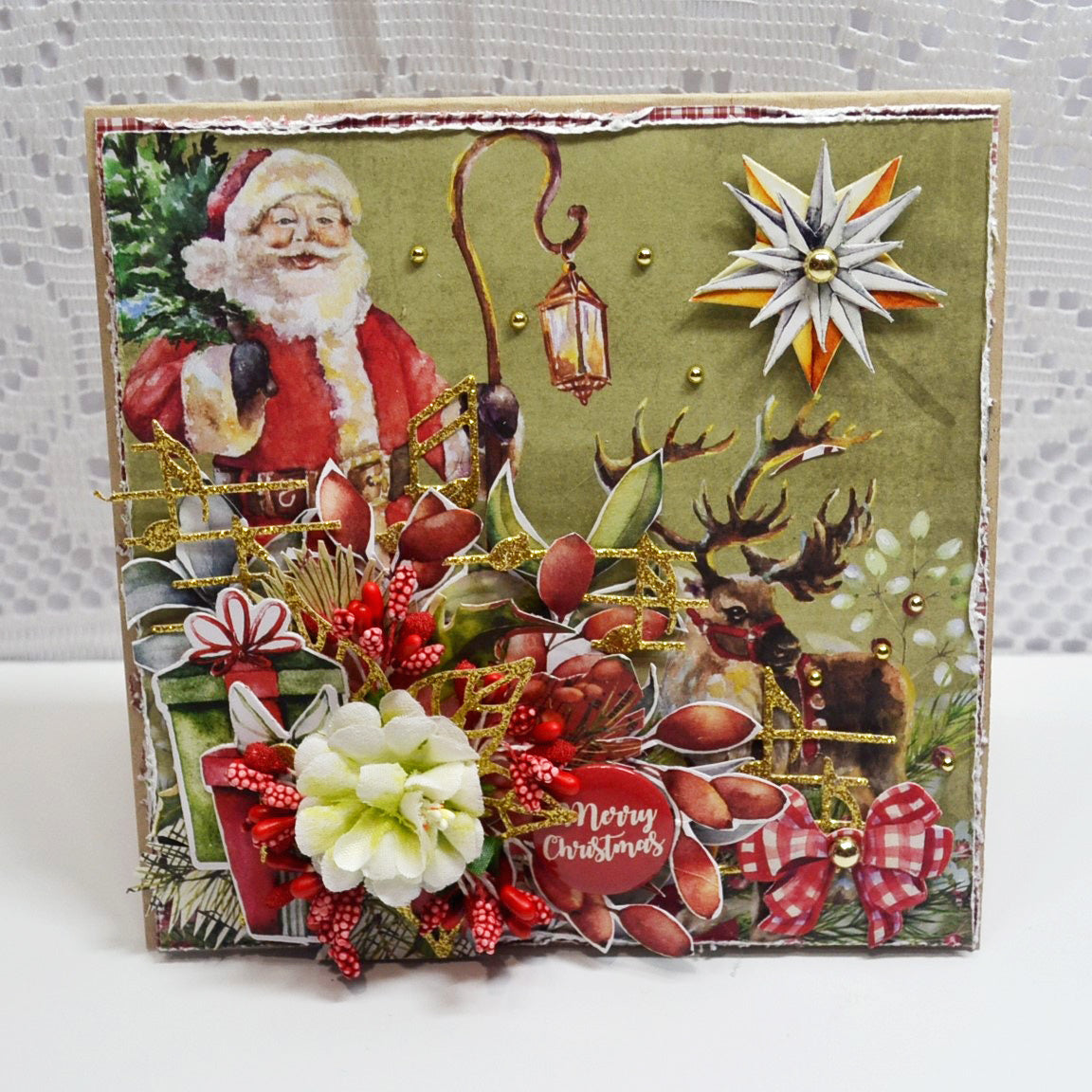 Jolly Christmas Card - Candy Chelepy