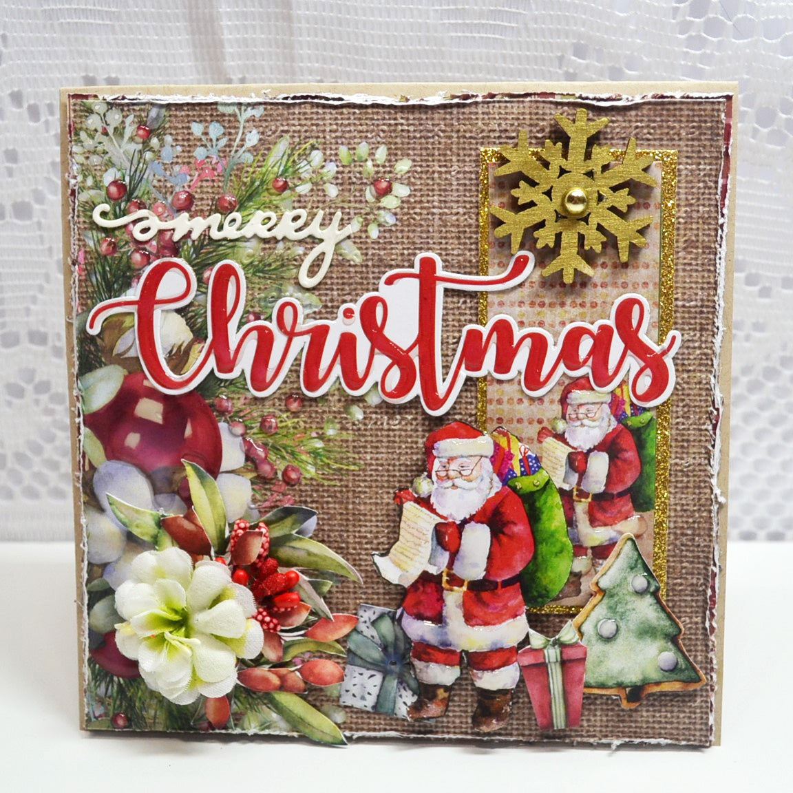 Merry Christmas Card - Candy Chelepy