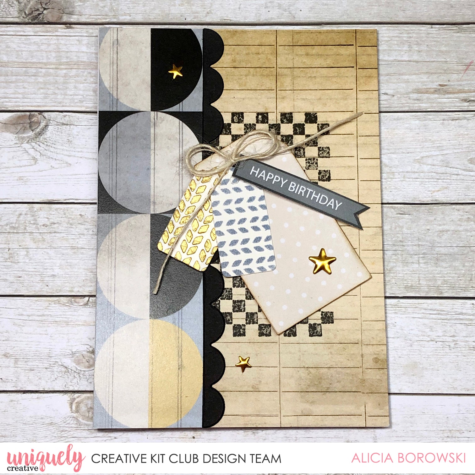 Happy Birthday Tutorial - Alicia Borowski