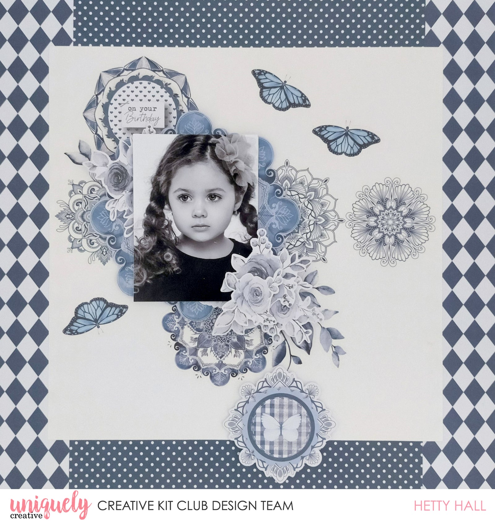 On Your Birthday Tutorial - Hetty Hall