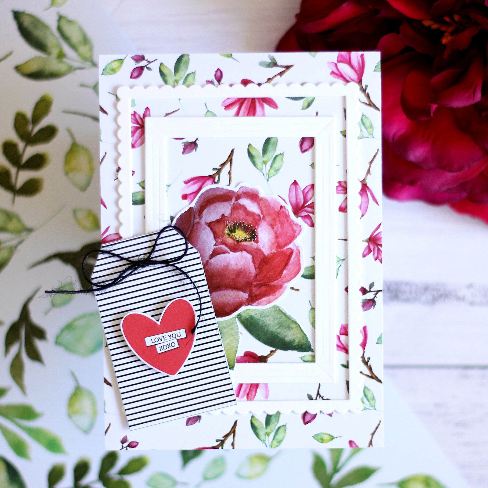 Love You Card - Jo Herbert