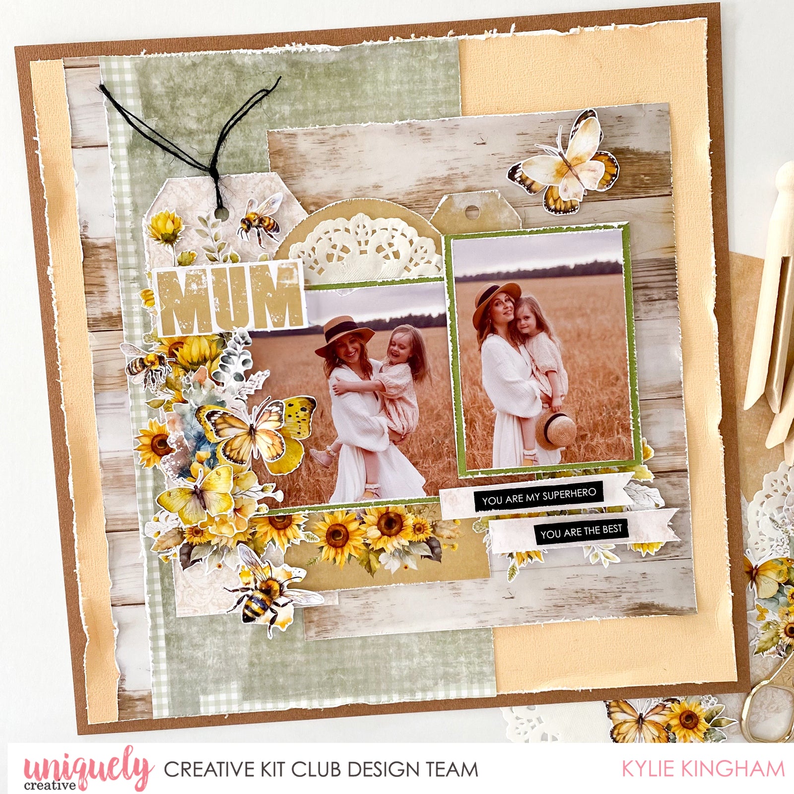 Mum Layout - Kylie Kingham