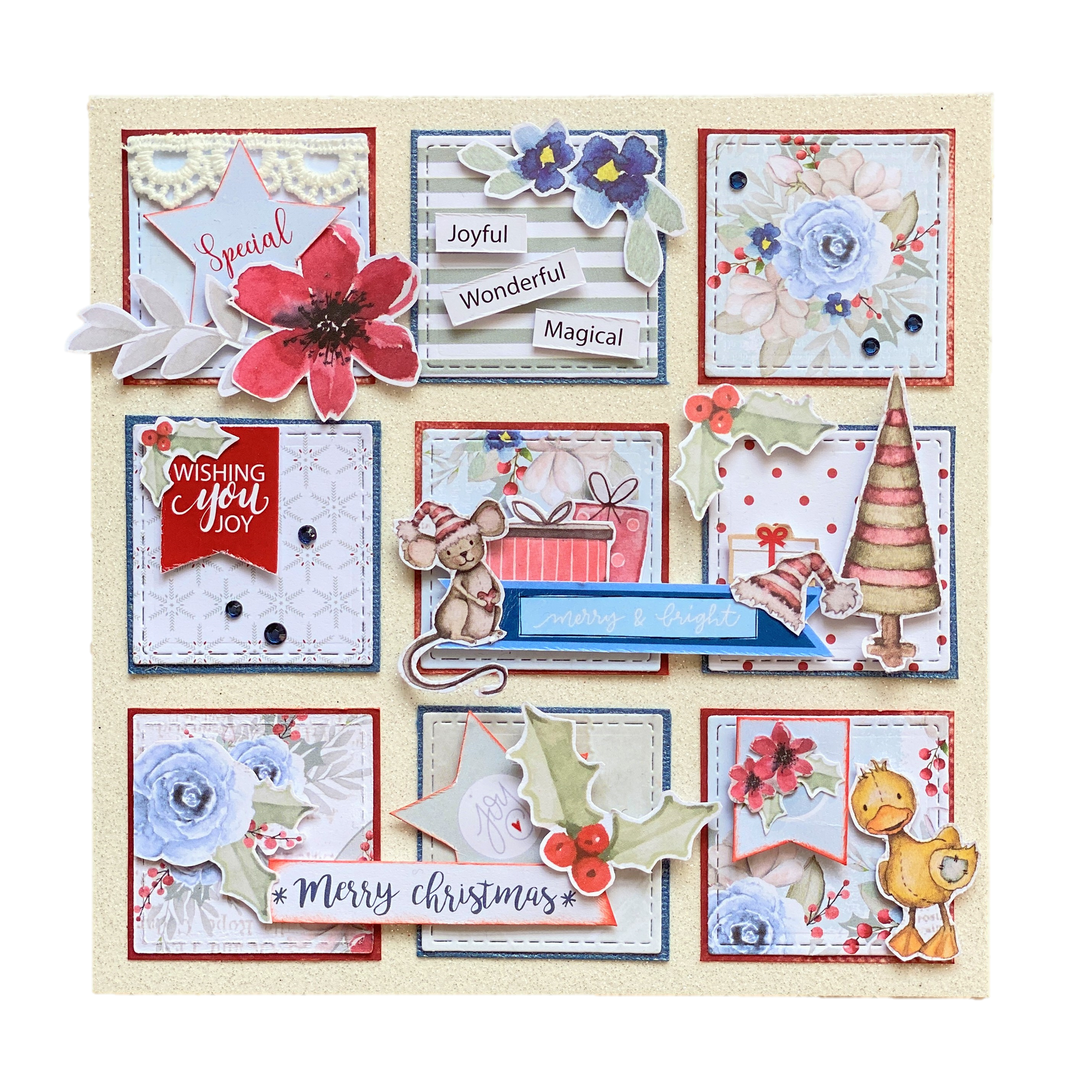 Merry Christmas Card - Lucy Patrick