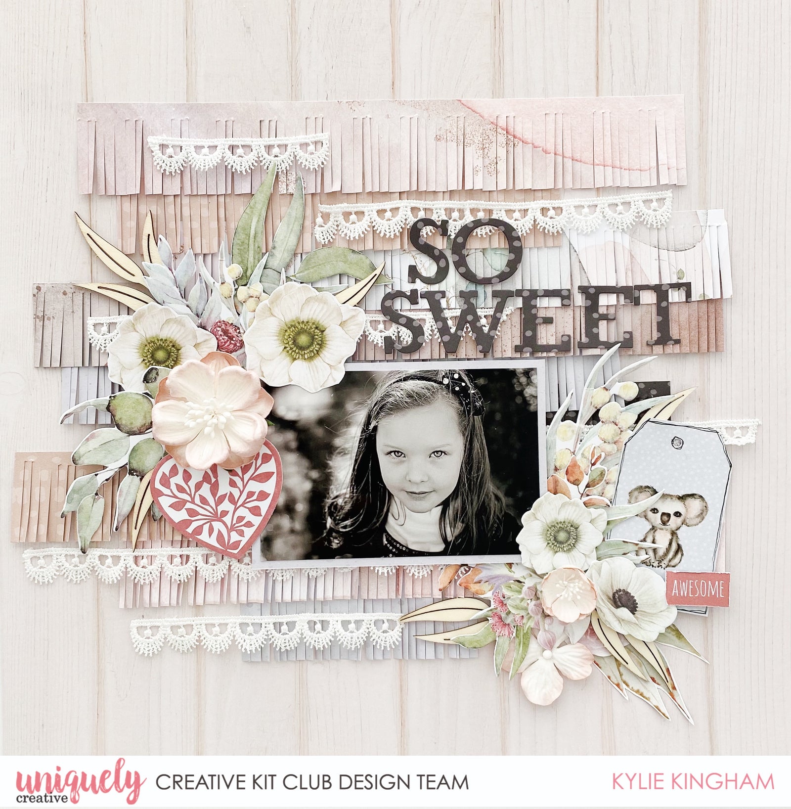 So Sweet Layout - Kylie Kingham
