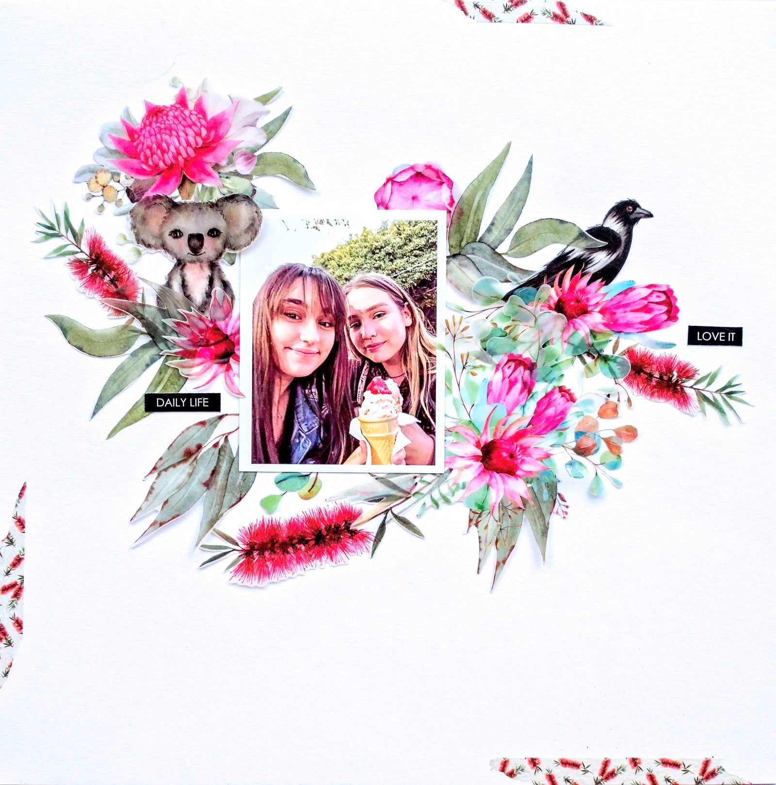 Daily Life Layout - Lisa Amiet