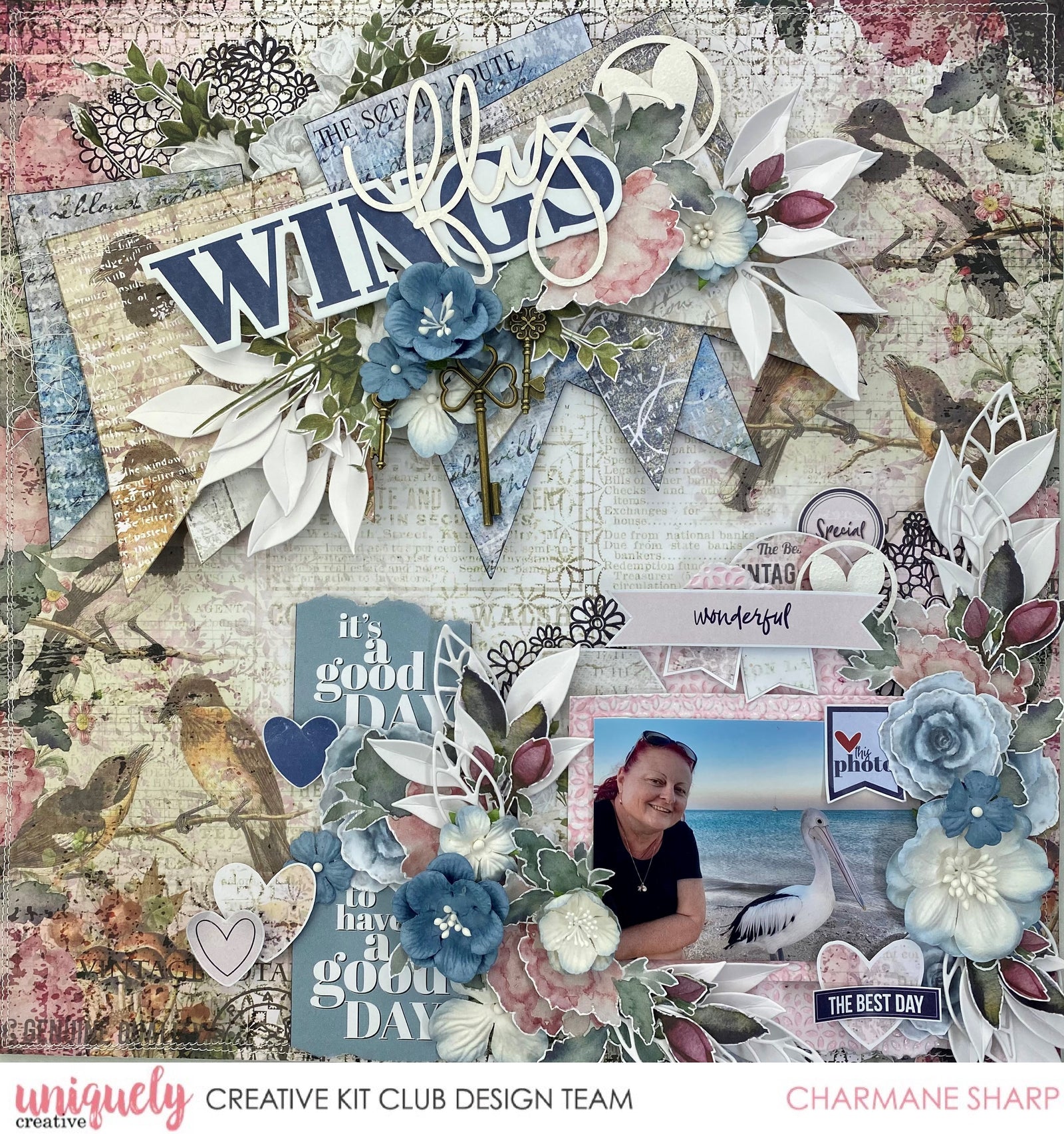 Wings Layout - Charmane Fly