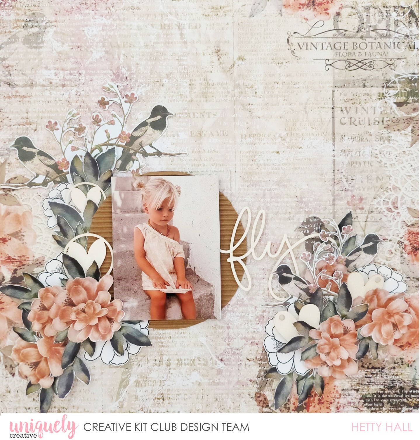 Roots & Wings Fly Layout - Hetty Hall