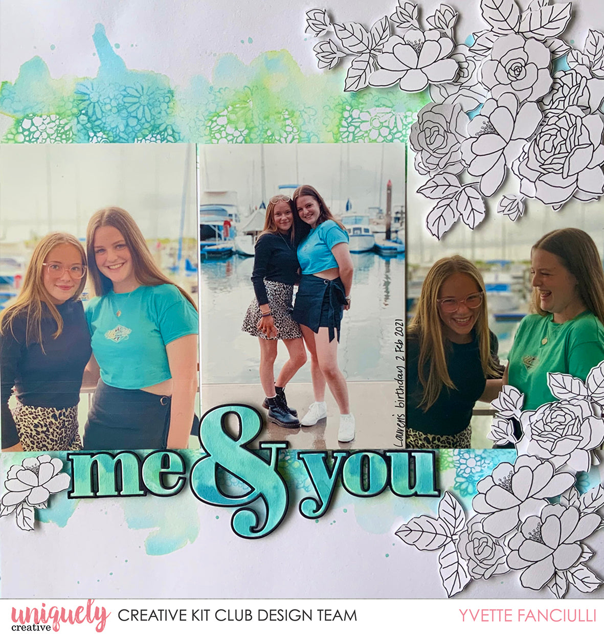 Roots & Wings Me & You Layout - Yvette Fanciuli