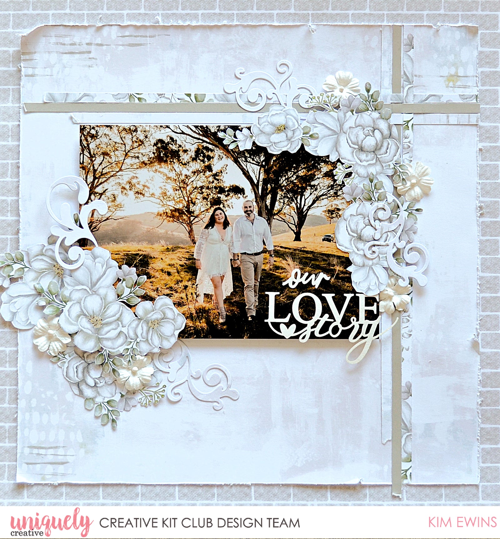 Our Love Story Tutorial - Kim Ewins