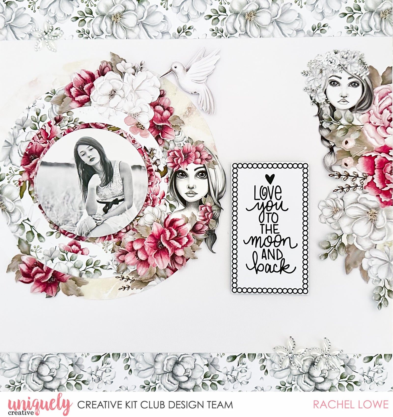 Love You To The Moon And Back Tutorial - Rachel Lowe