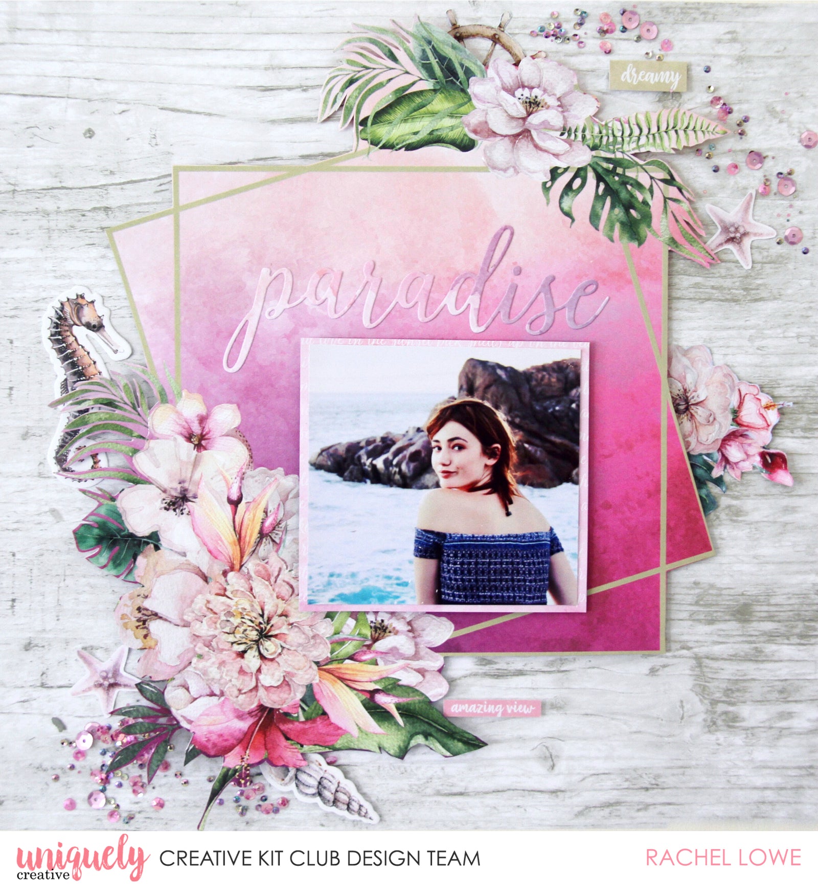 Paradise Layout - Rachel Lowe