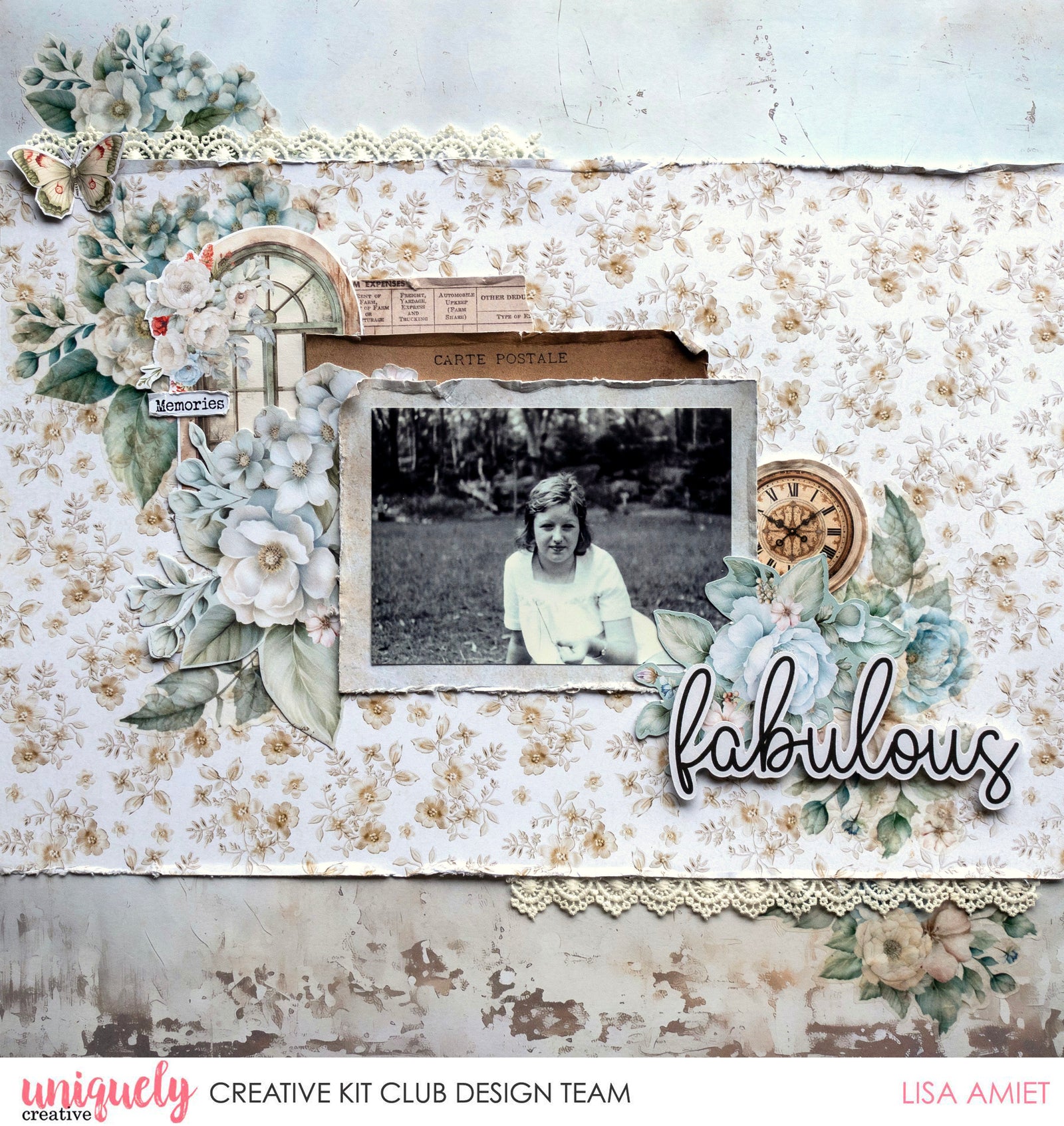 FABULOUS LAYOUT - LISA AMIET