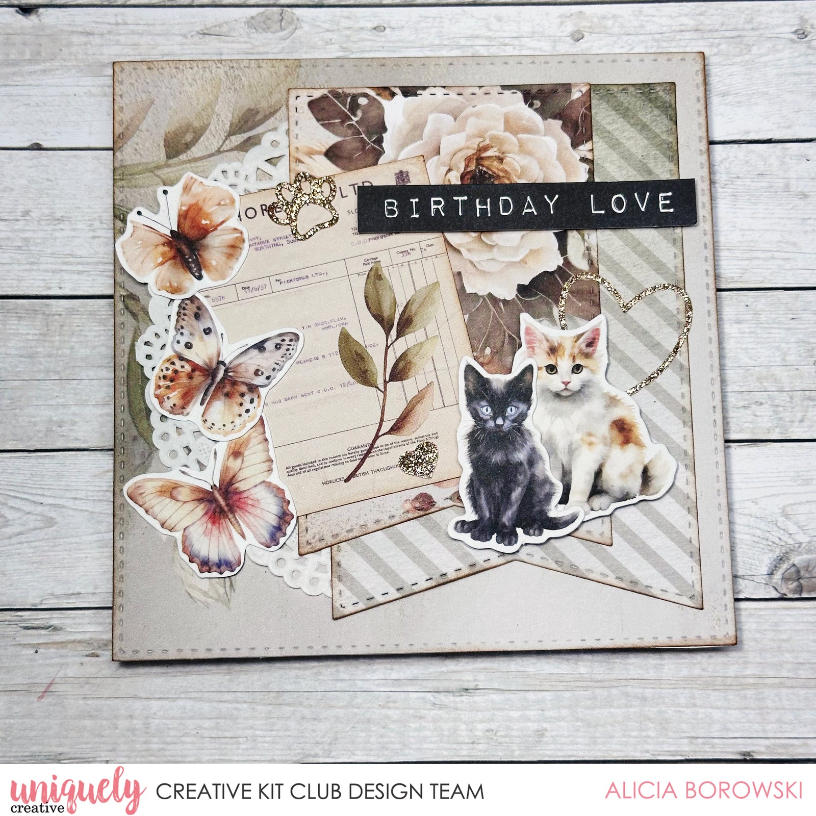 BIRTHDAY LOVE CARD - ALICIA BOROWSKI