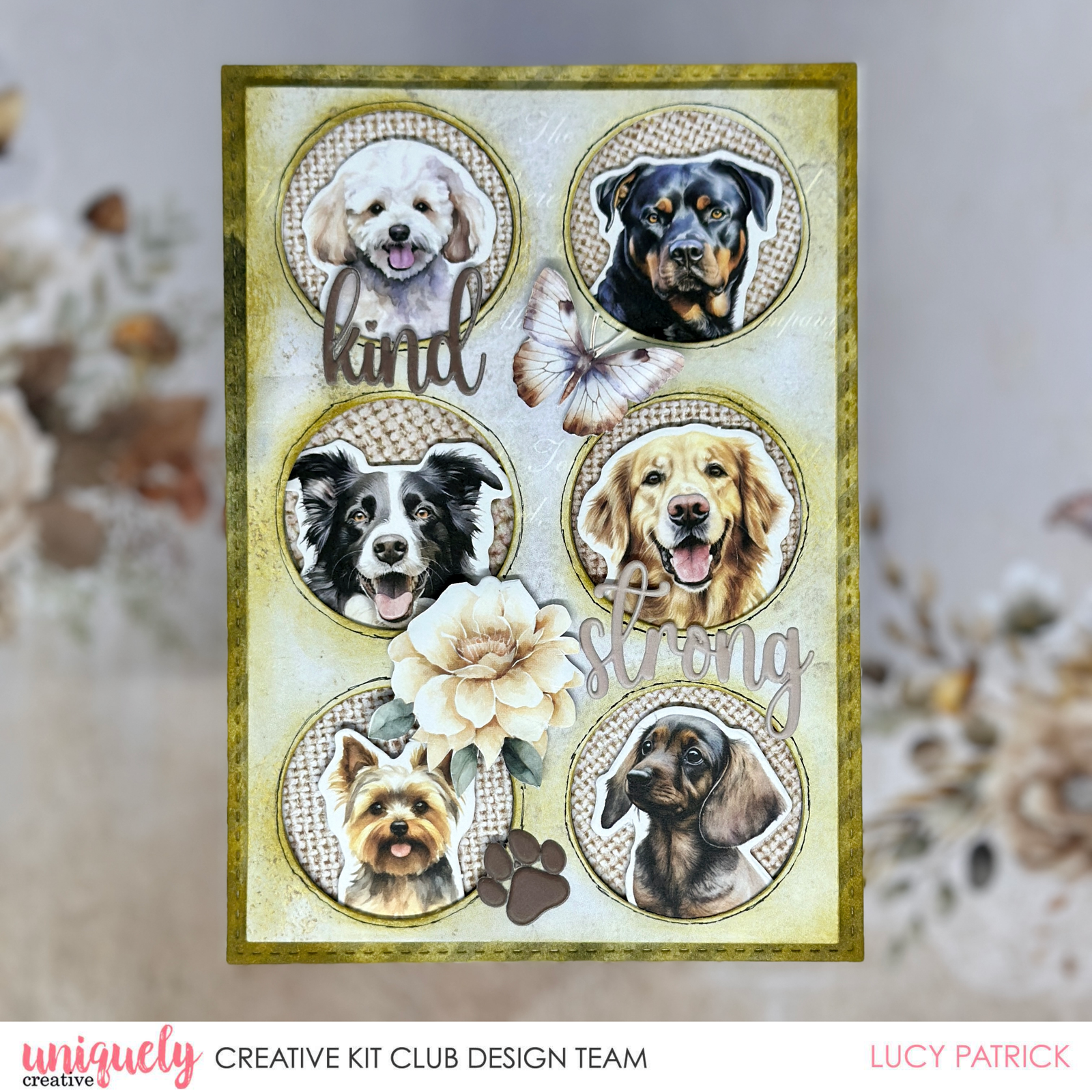 KIND & STRONG CARD - LUCY PATRICK