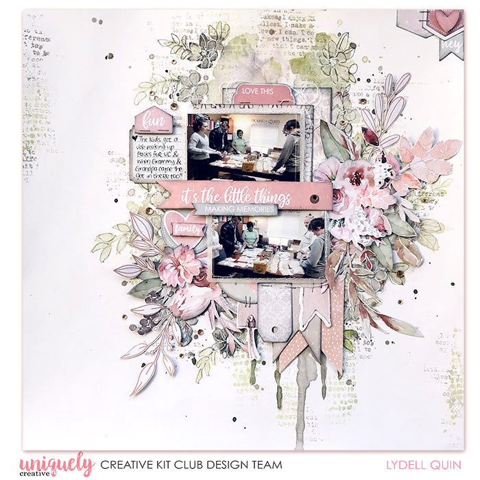 It's the Little Things Layout - Lydell Quin