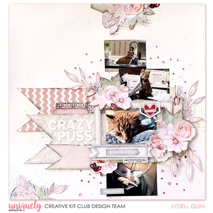 Winter Rose Layout - Lydell Quin