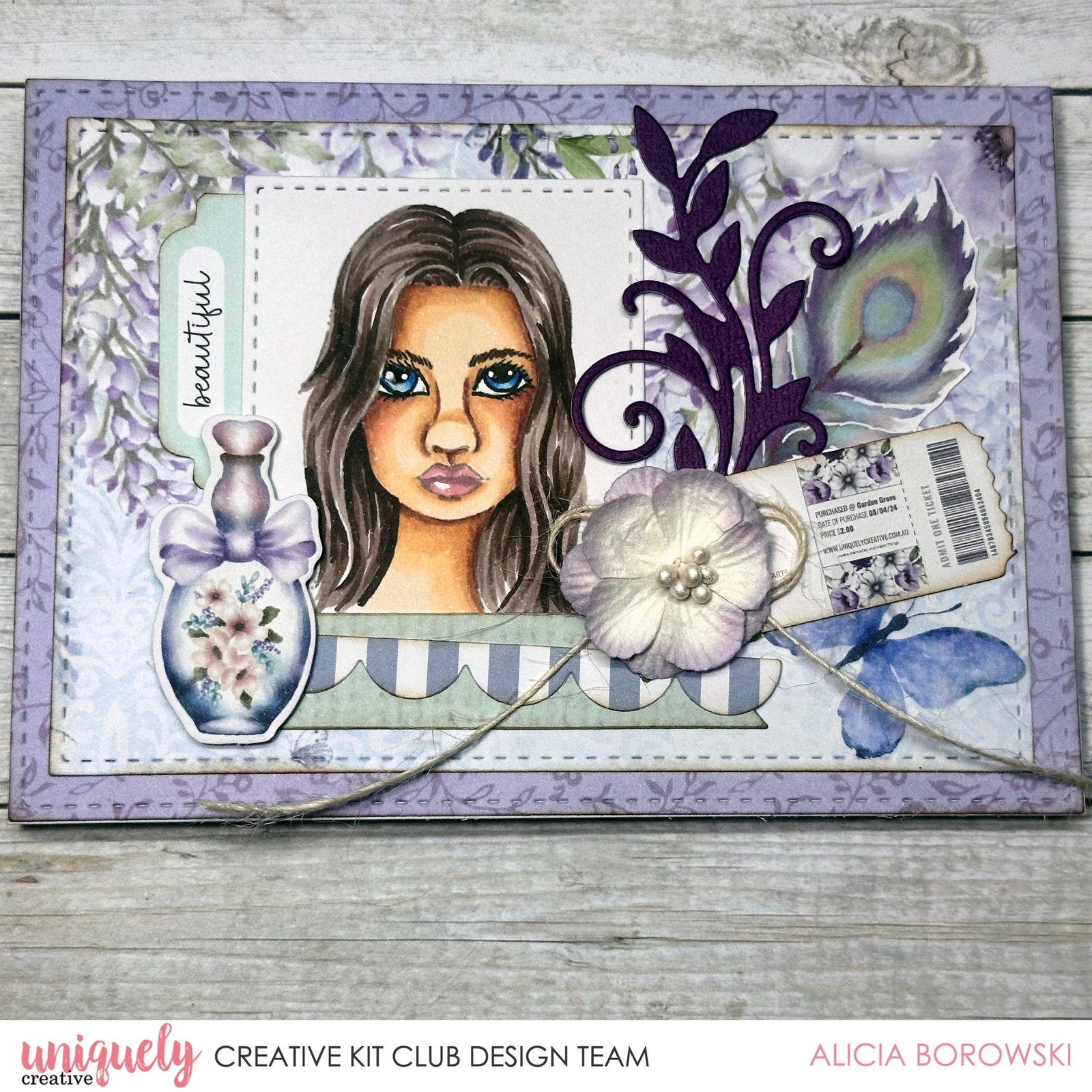 Copic Coloured Cards - Alicia Borowski