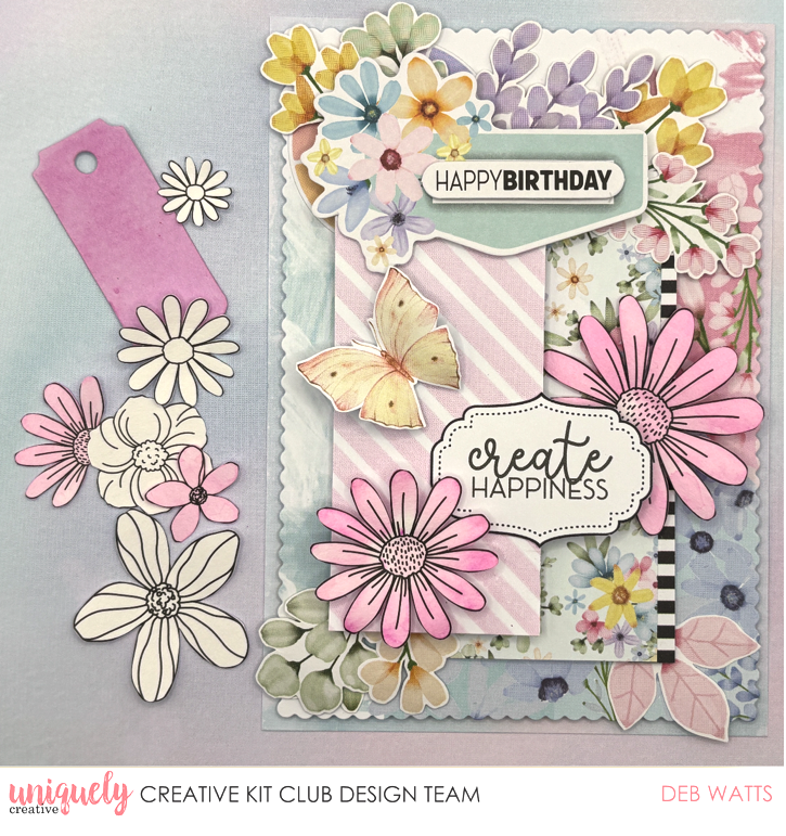 HAPPY BIRTHDAY CARD - DEB WATTS