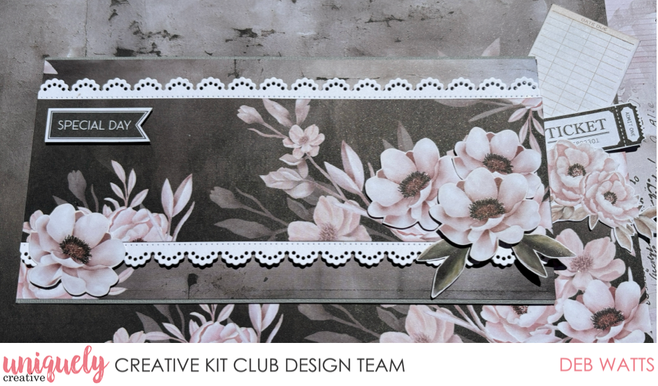 SPECIAL DAY SLIMLINE CARD- DEB WATTS