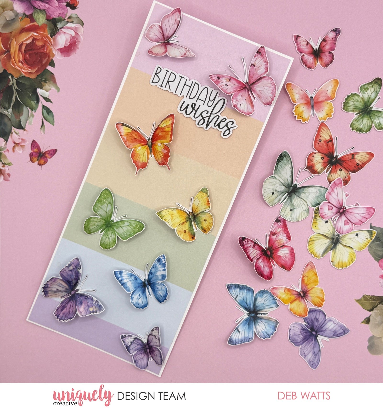 BIRTHDAY WISHES CARD - DEB WATTS
