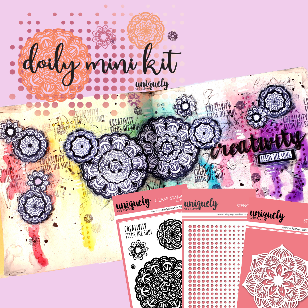 Creativity Feeds The Soul art journal spread - Rachel Dutko
